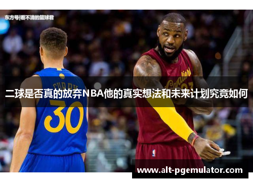 二球是否真的放弃NBA他的真实想法和未来计划究竟如何